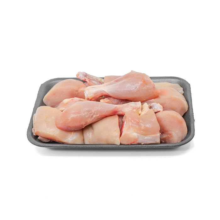 Fresh Chicken Without Skin Large Cubes 850-900g_0