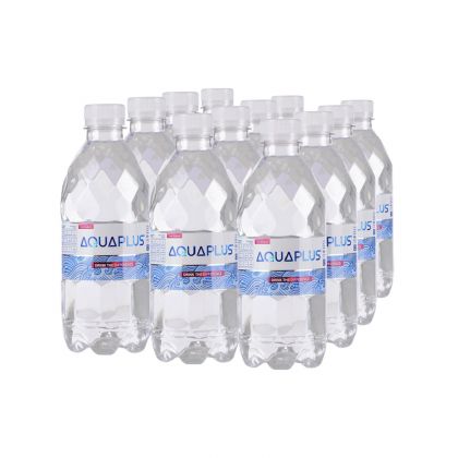Aquaplus Alkaline Water 330ml x Pack of 12