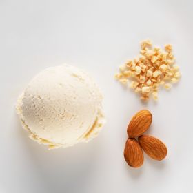 Almond Roasted Ice Cream