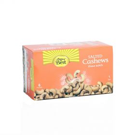 Best Salted Cashews 50g Box 6pcs