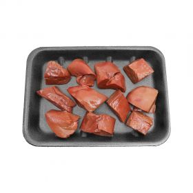Chilled Beef Liver Medium Cubes 500g