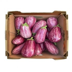 Eggplant Pink Stripped 5kg Box