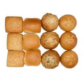 Assorted Bread (Lunch / Dinner) Box 1 (12 Pieces)