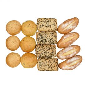 Assorted Bread (Lunch / Dinner) Box 2 (13 Pieces)