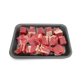Fresh Pakistan Beef With Bone Small Cubes 250g