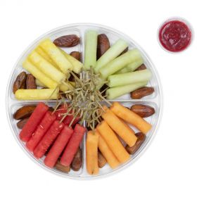 Fruit Platter Premium with Raspberry Dip 850g