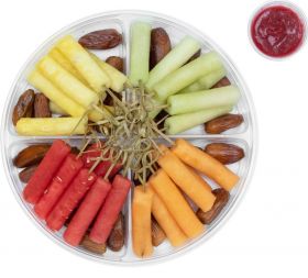 Fruit Platter Premium with Raspberry Dip 850g