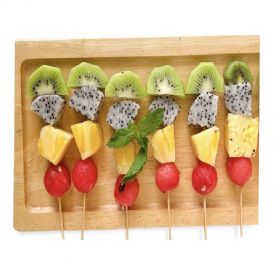 Fruit Skewers Kiwi & Melon 6pc
