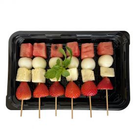 Fruit Skewers Strawberry & Melons 6Pcs