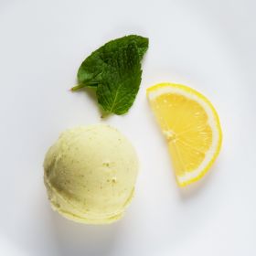 Lemon Mint Sorbet