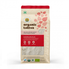 Organic Tattva Organic Refined Wheat Flour (Wheat Maida) 500g