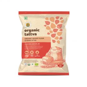 Organic Tattva Organic Whole Wheat Flour (Chakki Atta) 1Kg