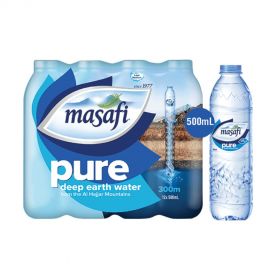 Masafi Pure Low Sodium Natural Water 500ml x Pack of 6