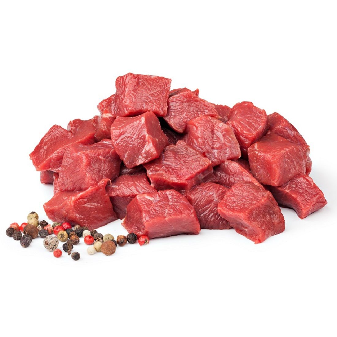 Buy Fresh Indian Mutton Shoulder Boneless Cubes Medium 250g Online