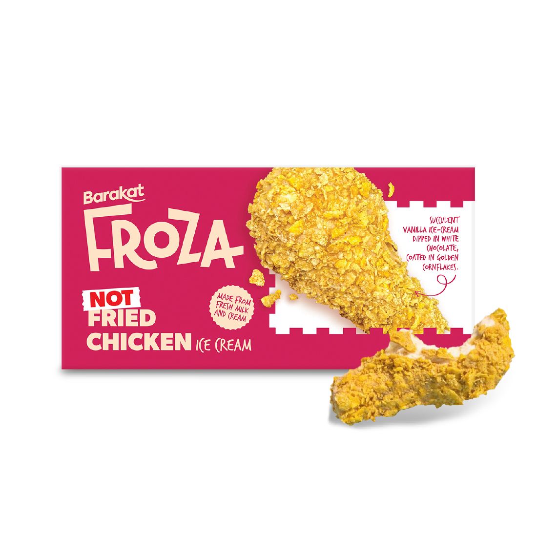 Froza Not Fried Chicken Ice Cream 140Gm_0