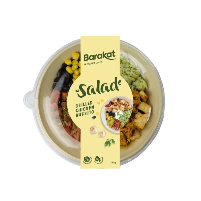 Grilled Chicken Burrito Salad 320gm_0