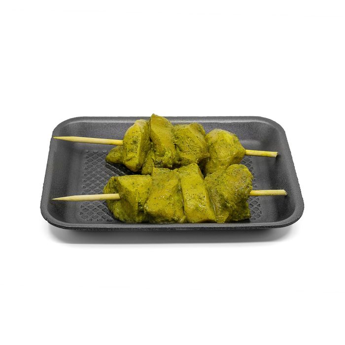 Boneless Chicken Skewers Grannys Green 500g_0