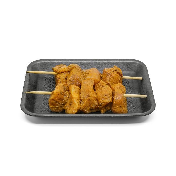 Boneless Chicken Skewers Pepper Blast 500g_0