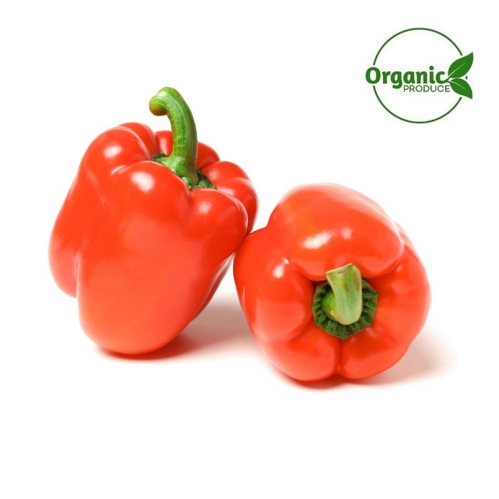 Organic Capsicum Red 450-500g_0