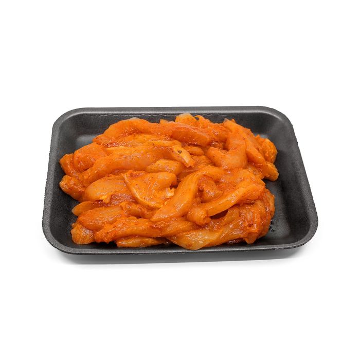 Chilled Chicken Breast Strips Peri Peri 500g_0