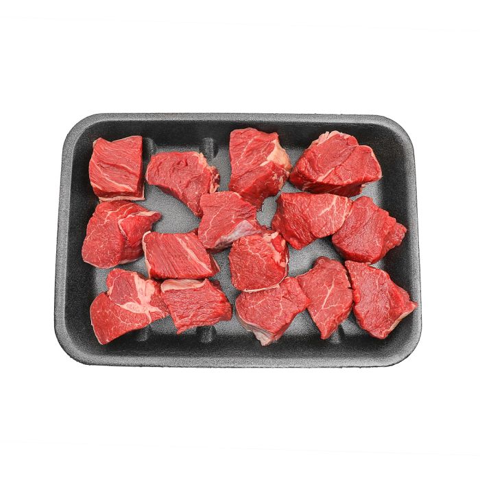 Fresh Indian Mutton Leg Boneless Cubes 250g_0