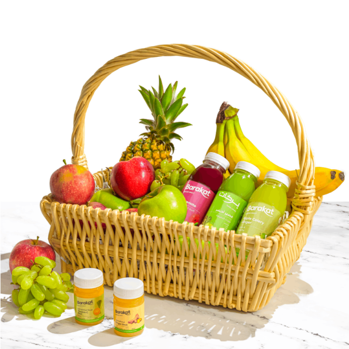 Healthy Treat Gift Basket_0