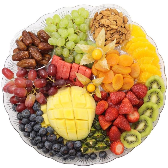 طبق فواكه استوائية ميدلي  36 سم_0