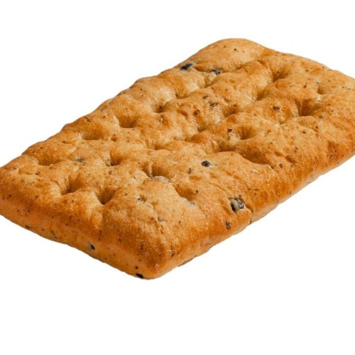 Italian Focaccia Slab - Tomato & Olive 250g_0