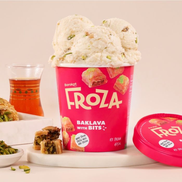 Froza Premium Baklava Ice cream with Bits 475ml_0