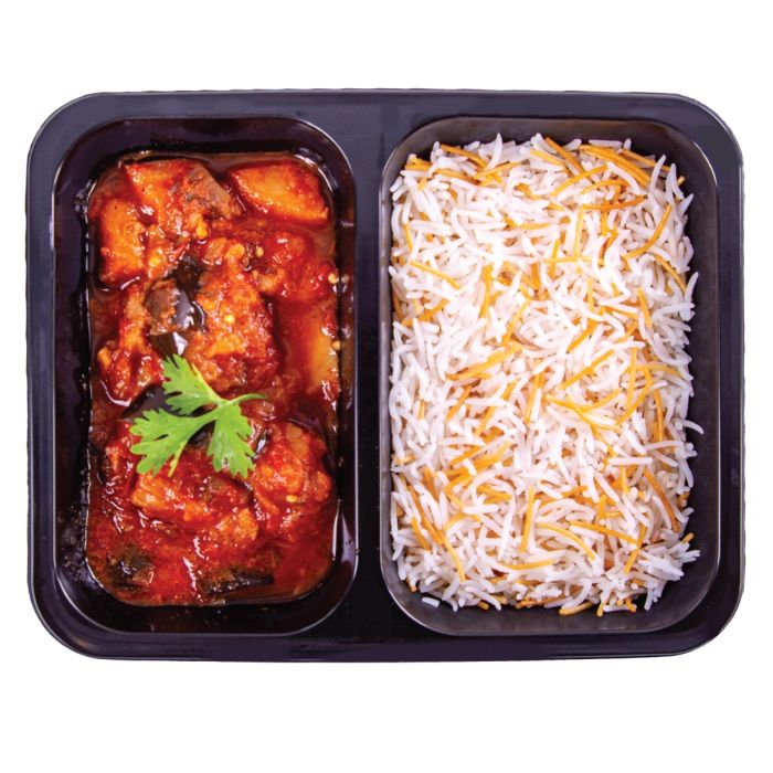 Potato Eggplant Stew with Vermicelli Rice 450g_0