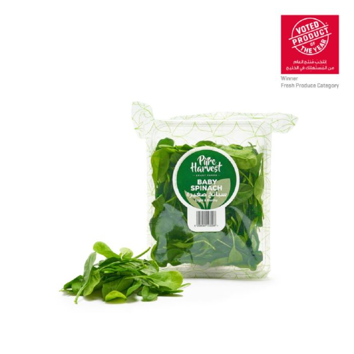 Pure Harvest Baby Spinach 125g_0